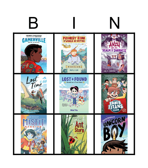 BES GN 2026 Bingo Card