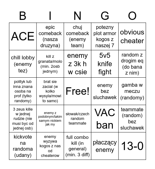 dsagdshgfaw Bingo Card