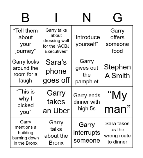 ACBJ Bingo Card
