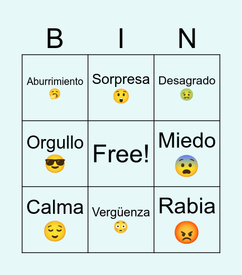 Bingo programa 4a7 Bingo Card