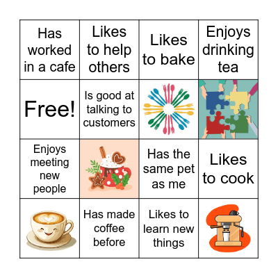 Getting to Know You Bingo Card
