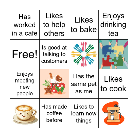 Getting to Know You Bingo Card