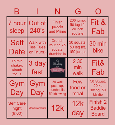 🌺 June 🌺 Bingo Card