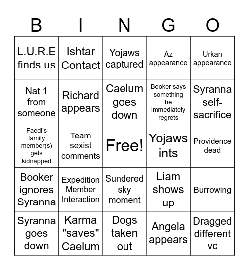 06/09/2026 DND Bingo Card