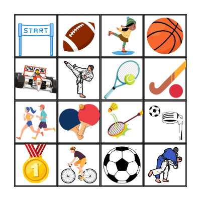 Sport Bingo! Bingo Card