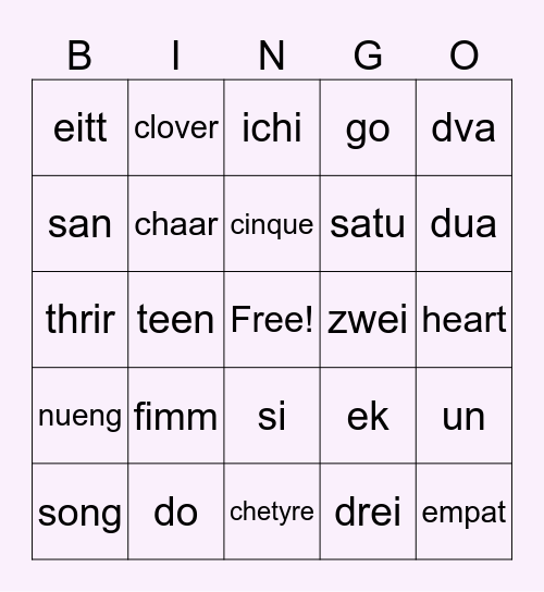 sifr’s bibingo w quatre >:) Bingo Card