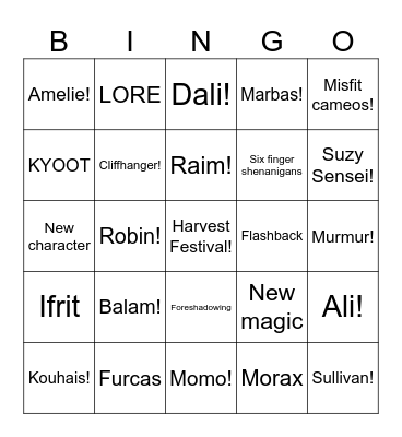 Teacher Bingo! Bingo Card