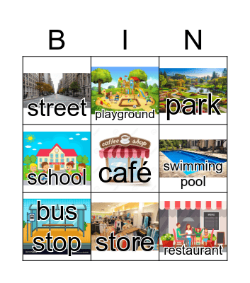 Town Bingo Card