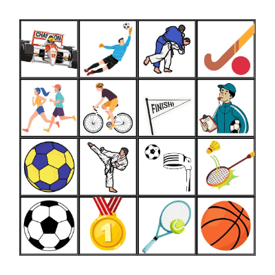 Sport Bingo Card