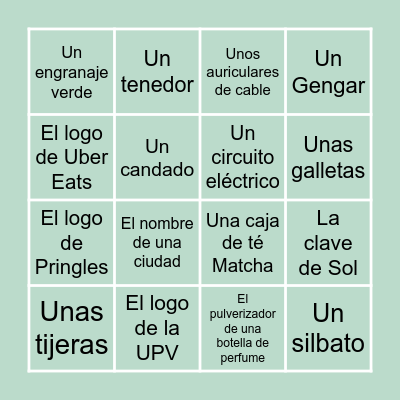 Remanente Bingo Card