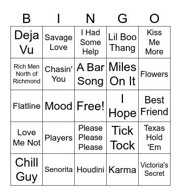 2020 and Beyond Vol. 2 Bingo Card