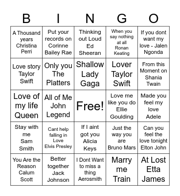 Polterabend Katrin Bingo Card