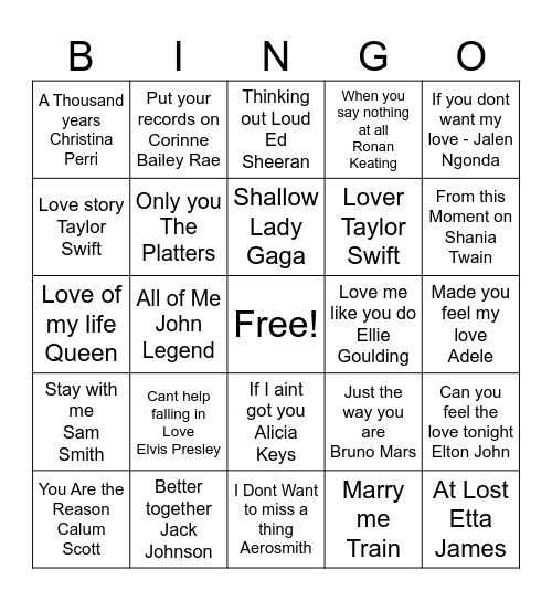 Polterabend Katrin Bingo Card