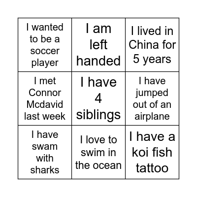 RM Training Bingo Card