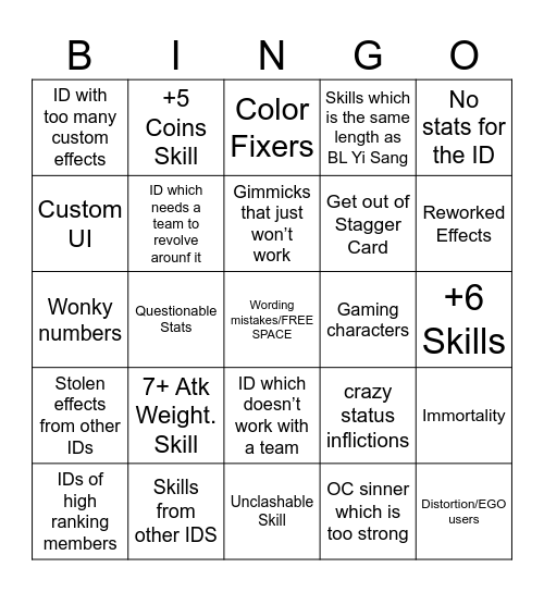 Mistakes from Beginners Bingo Card
