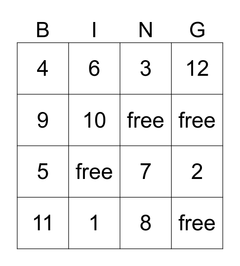 Relatable School Experiences Bingo Card