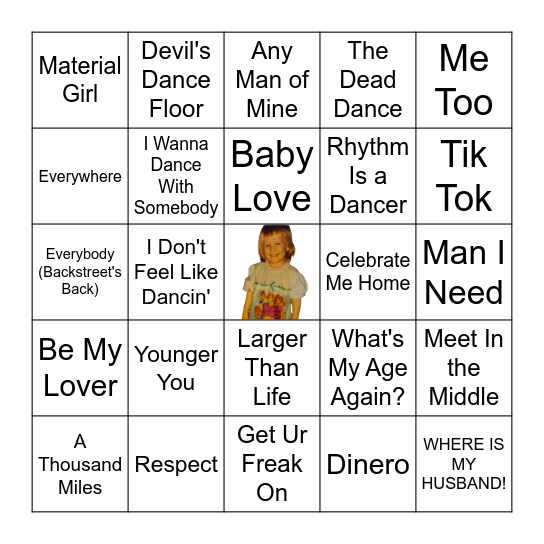 Happy Birthday Christa #2 Bingo Card