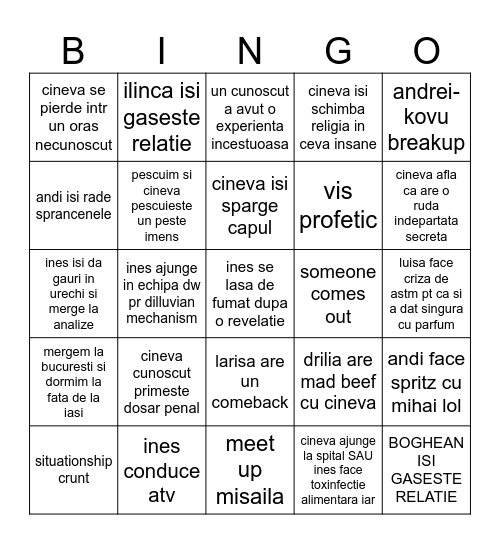 bingo vara 2026 pt 1 Bingo Card