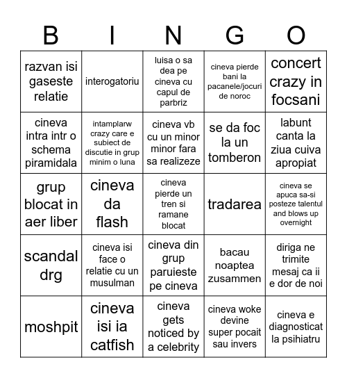 bingo vara 2026 pt 2 Bingo Card