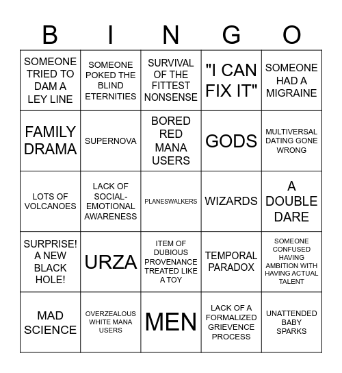DOMINARIAN HISTORY Bingo Card