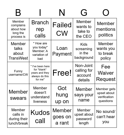 Piggy Bank Posse Bingo Card