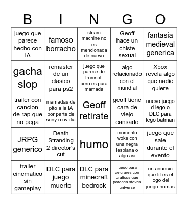 summer gay fest Bingo Card