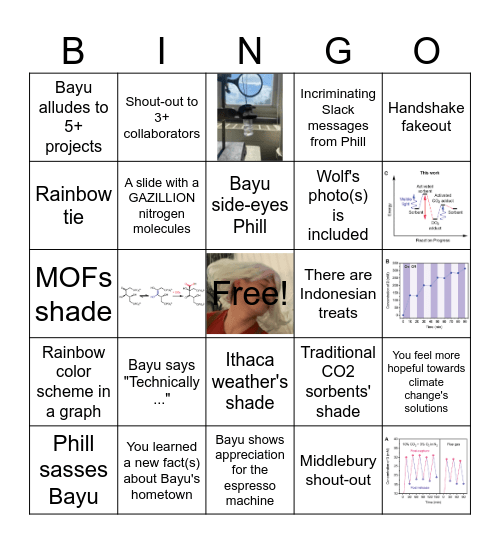 Bayu's B-exam Bingo :D Bingo Card
