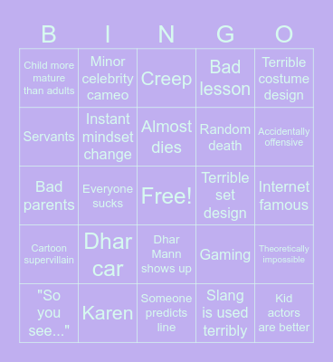 AAAAAGGGGHHHHHHH HELP ME Bingo Card