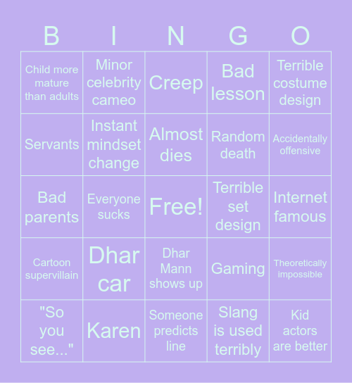 AAAAAGGGGHHHHHHH HELP ME Bingo Card