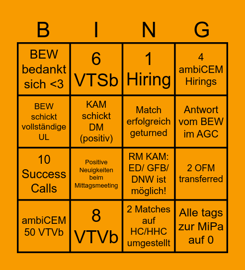 ✨ Positives Monatsstart-Bingo✨ Bingo Card