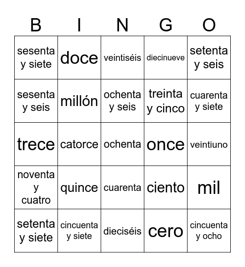 Números 7ABC 2026 Bingo Card