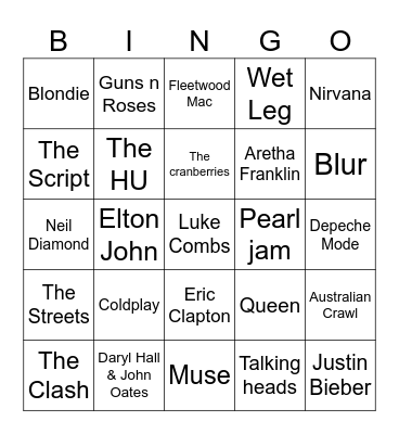 BACKPACKERS BINGO Card