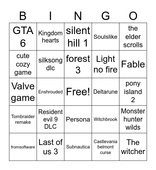 Summerfest 2026 Bingo Card