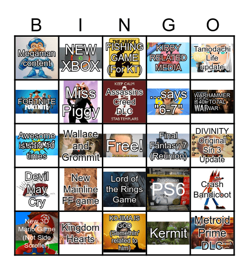 Summer Games 2026 Bingo Card