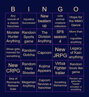 Brando Summer Game Fiesta Bingo Card
