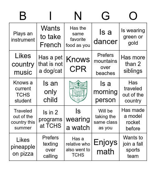 STEM CAMP 2026: Find Someone Who... Bingo Card