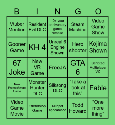 SGF 2026JA Bingo Card
