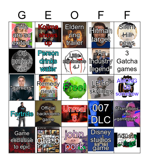 Summer Keighley Fest 2026 Bingo Card