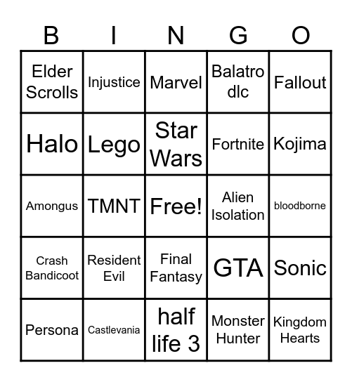 summer games 2026 Bingo Card