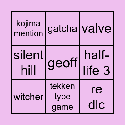 summer gay fest Bingo Card