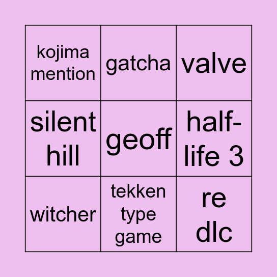 summer gay fest Bingo Card
