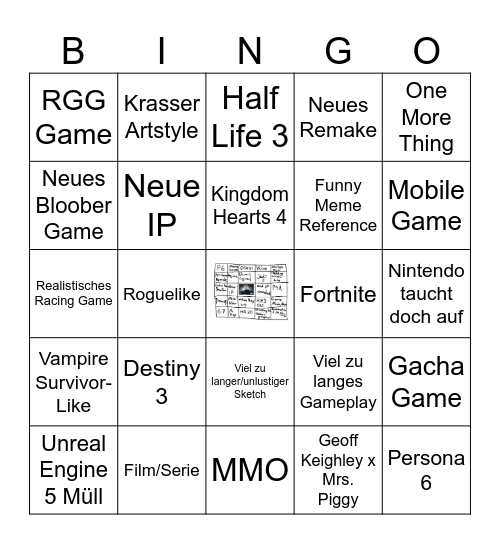 Summer Gay Fest Bingo Card