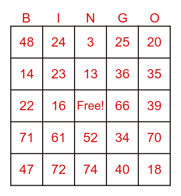 Bingo CLUB INDEPENDIENTE Bingo Card