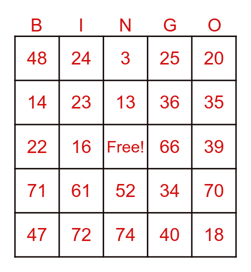 Bingo CLUB INDEPENDIENTE Bingo Card