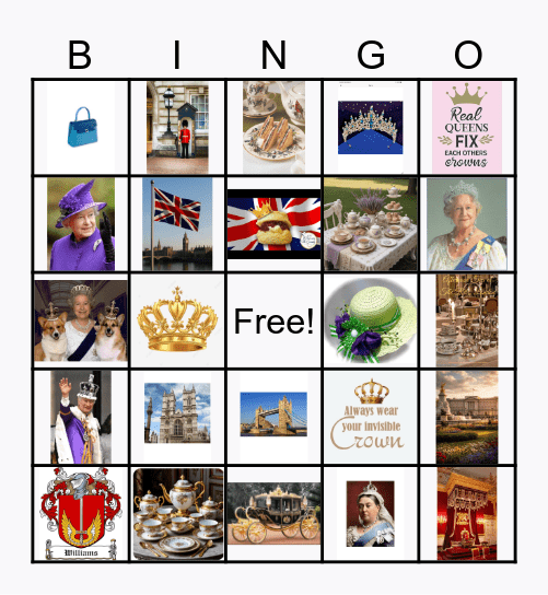 ROYAL Bingo Card