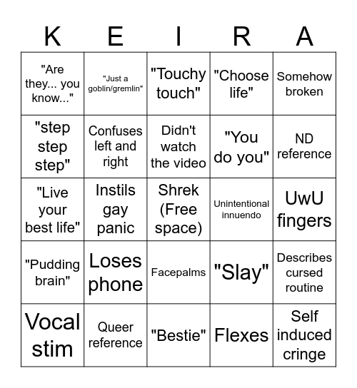 Is this bullying? Bingo Card