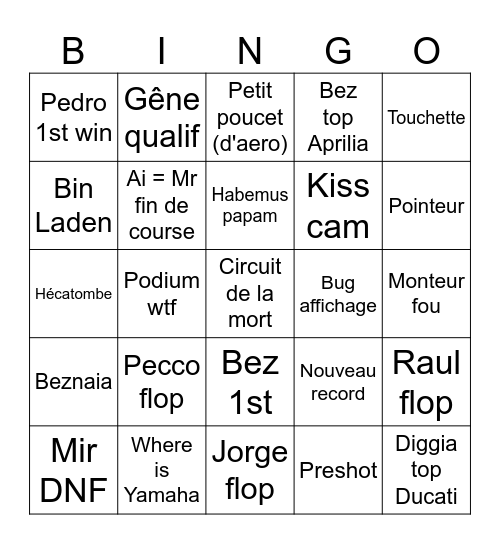 Balaton Park 2026 Bingo Card