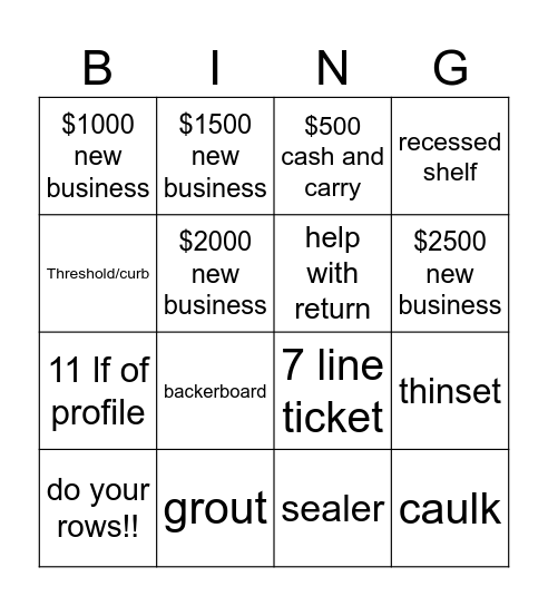 leave at 3pm bingo Card
