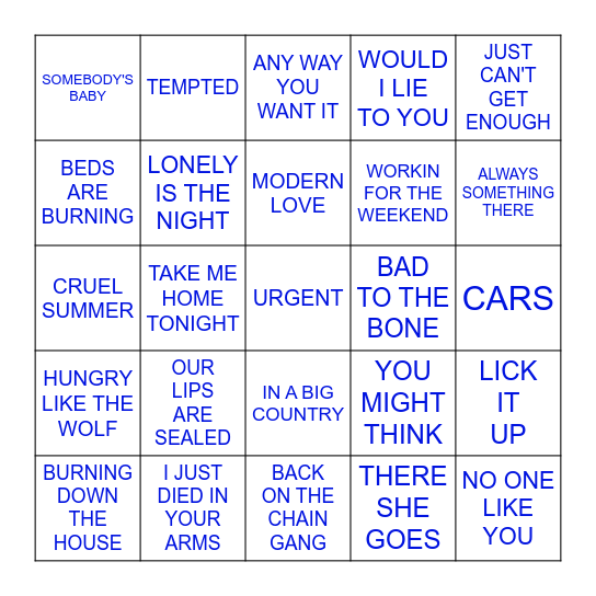G2 6-12-26 Bingo Card