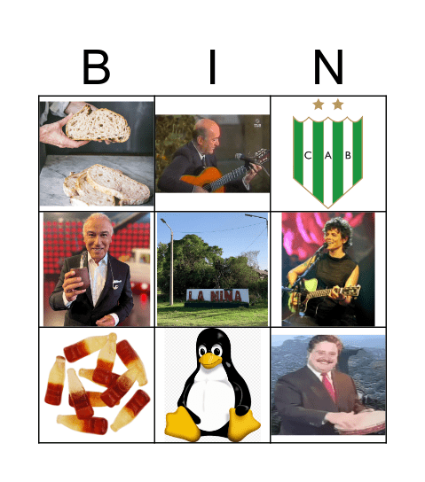 Cumple de Pablo (1) Bingo Card